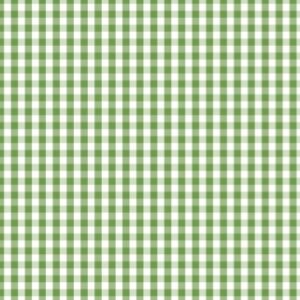 Gingham green