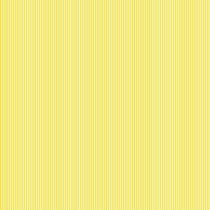 Wilmington - Pin Stripes - Bright Yellow/White